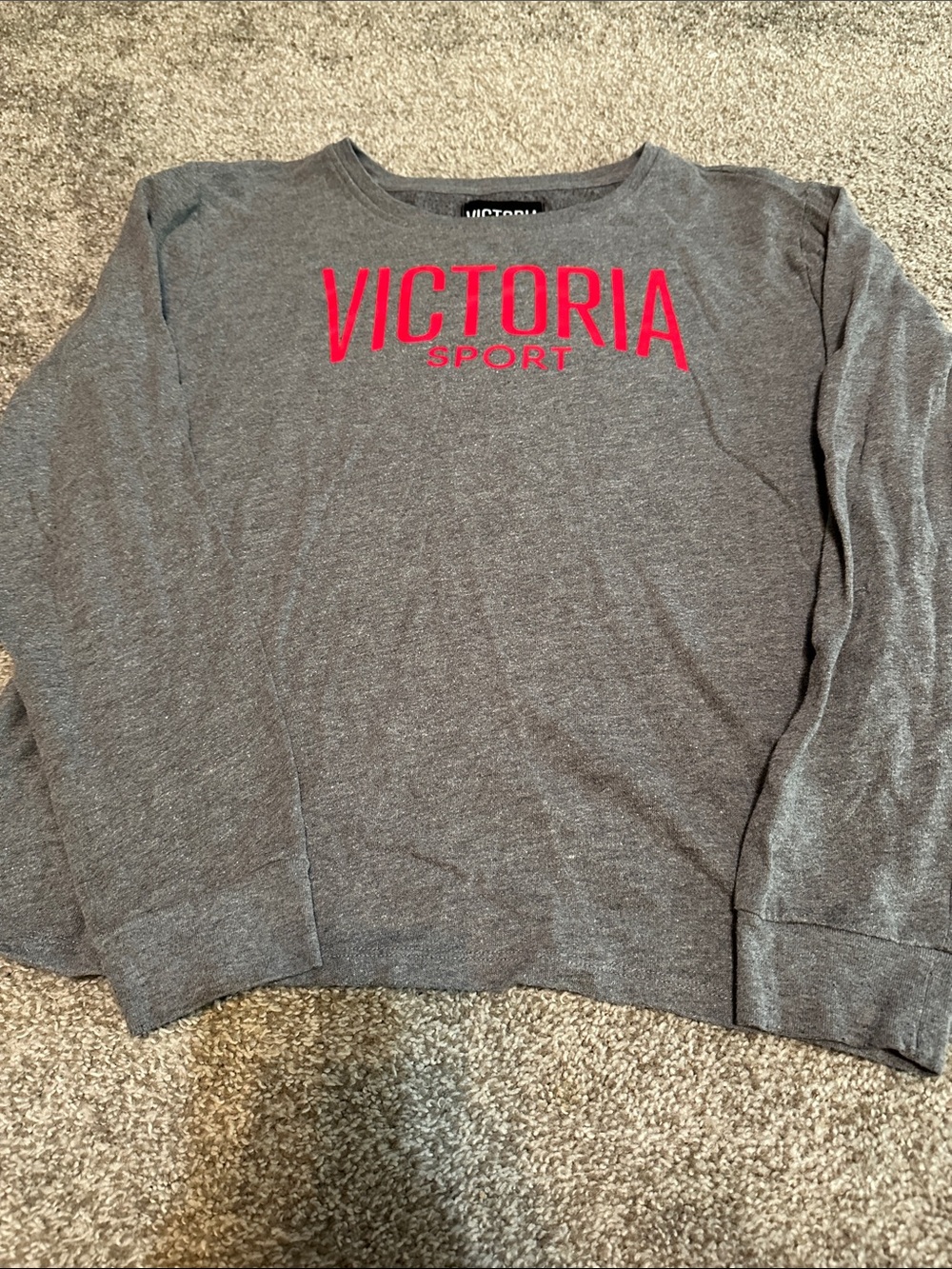 Victoria's Secret Gray Sweatshirt with Logo